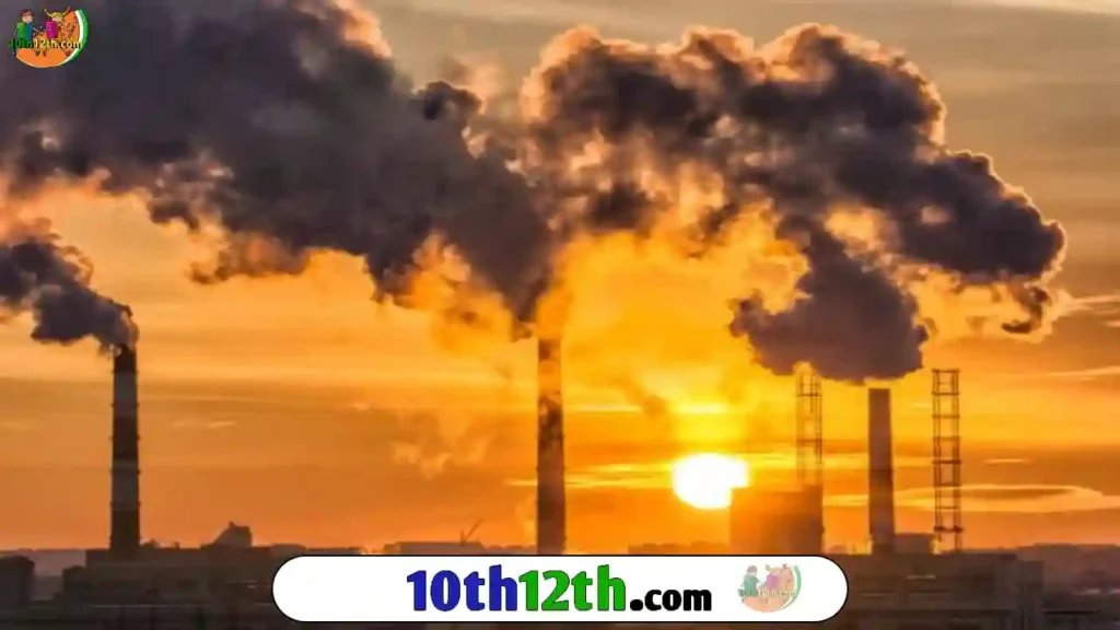 मनुष्य ने न केवल जल को प्रदूषित किया है, बल्कि अपने विभिन्न क्रियाकलापों एवं तकनीकी वस्तुओं के प्रयोग द्वारा वायु को भी प्रदूषित किया है। वायुमंडल में सभी प्रकार की गैसों की मात्रा निश्चित है।